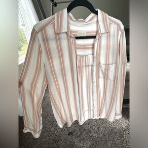 American Eagle boyfriend button down